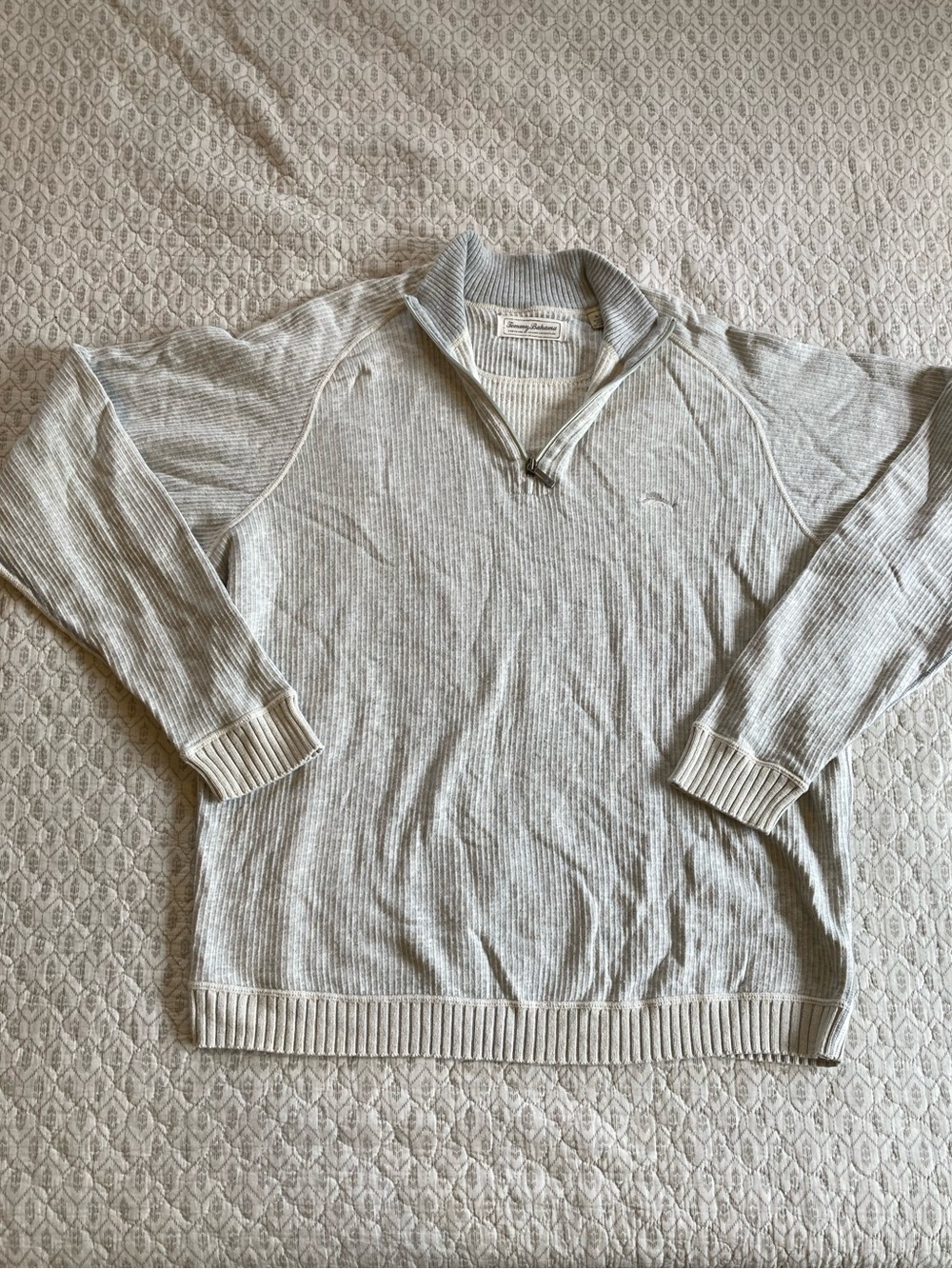 Tommy Bahama XLT 100% Cotton 1/4 Zip